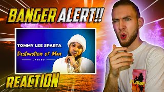 Tommy Lee Sparta - Destruction of Men | "FAAACTS!!" [REACTION]