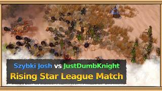 SpellForce 3 Rising Star League | Loser Round 1 | Szybki Josh vs JustDumbKnight