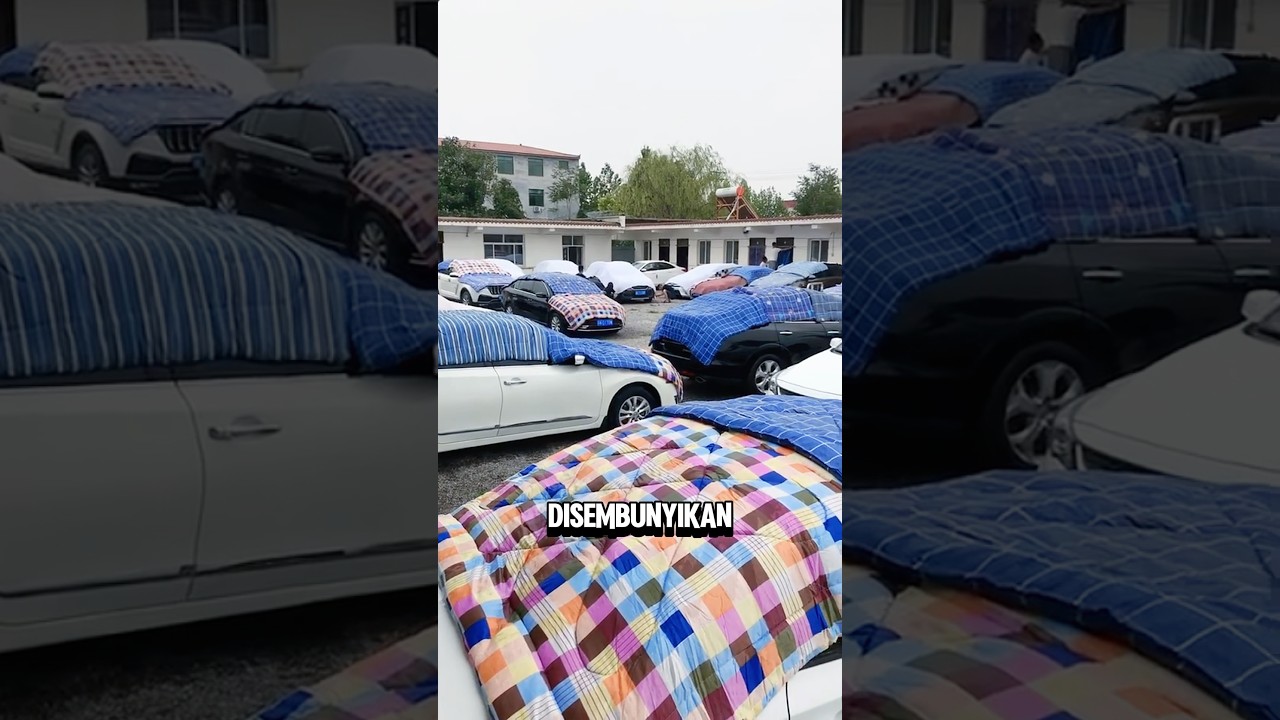 Alasan Mobil Di China Ditutup Selimut⁉️😳