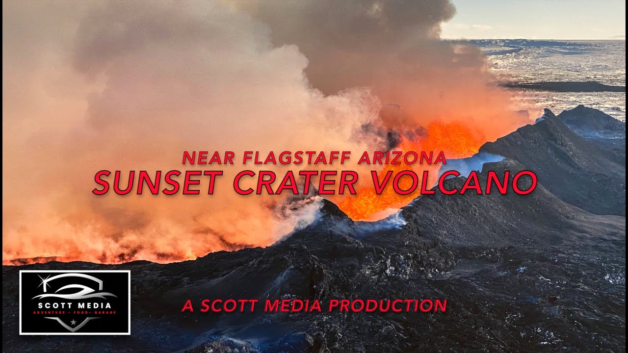 Sunset Crater Volcano - Near Flagstaff Arizona - Scott's Adventures