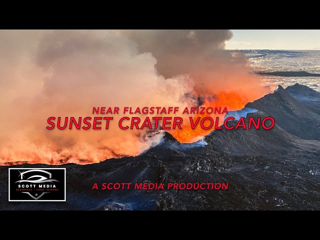 Exploded Volcano Arizona Sunset Crater Volcano Erupting Hawaii's Kilauea, One Of The Most
