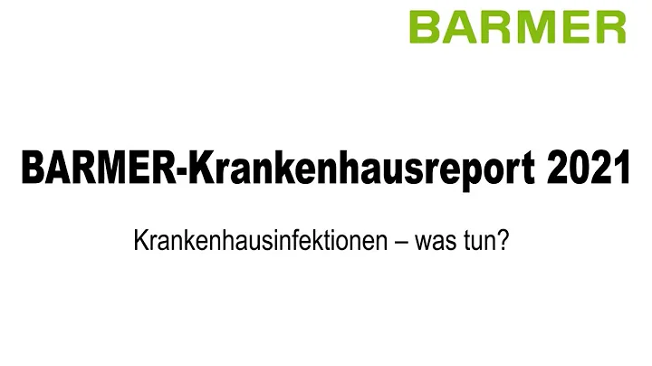 BARMER-Krankenha...  2021: Krankenhausinfek...   w...