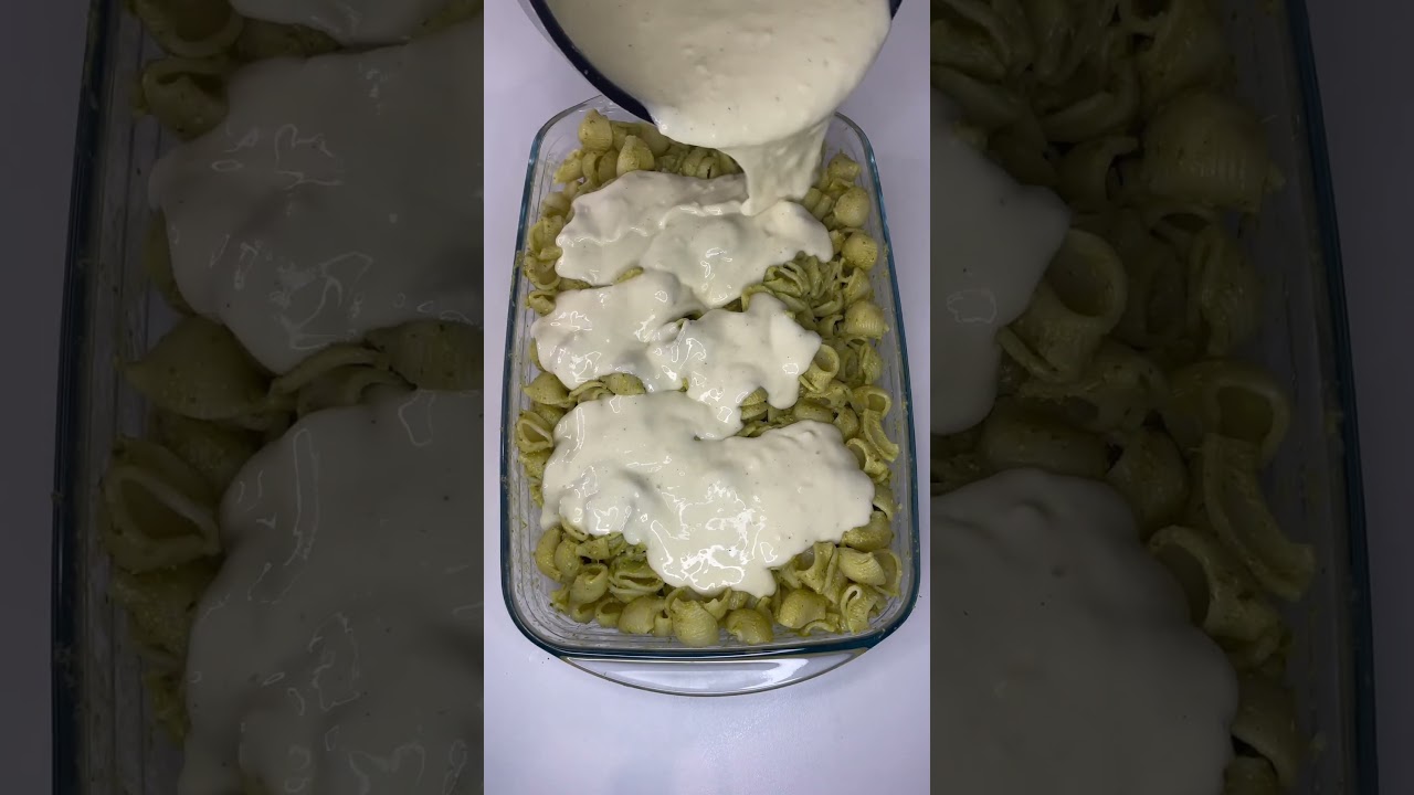 Incroyable gratin de pâtes aux pesto vert 💚 