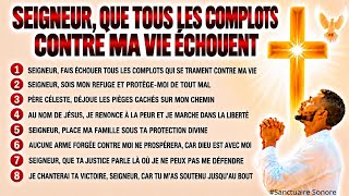 SEIGNEUR, QUE TOUS LES COMPLOTS CONTRE MA VIE ÉCHOUENT ! | PUISSANTE PRIÈRE DE DÉLIVRANCE
