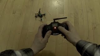 traxxas qr-1 backflips flips crash broke HD video