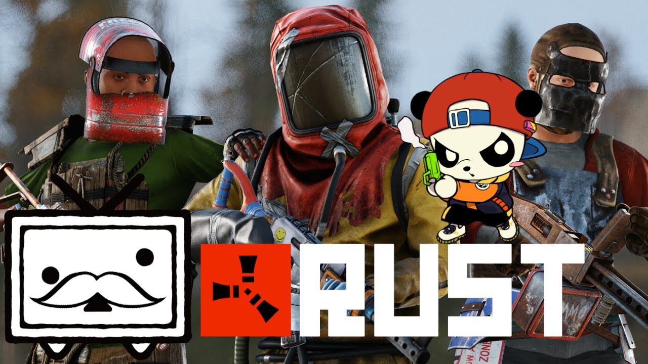 夏休みSP】ニコニコ老人会RUST①日目 めちゃくちゃ楽しみ【チーム3