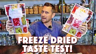 FREEZE DRIED FOOD Taste Test! Is Our HOMEMADE Stuff Good After Years?