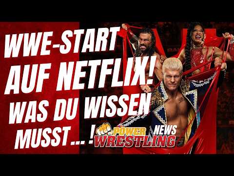 WWE startet auf Netflix! Offiziell: Alle Infos + Diskussion! AEW: Neue Plattform! | Wrestling-News