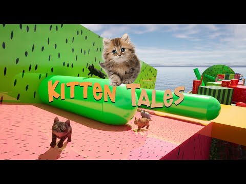 Видео: Kitten Tales - Mi nuevo juego con gatos