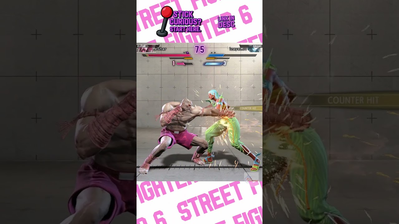 LeShar flexes Elena heal and izayaLuv Sagat breaks bones!🔥