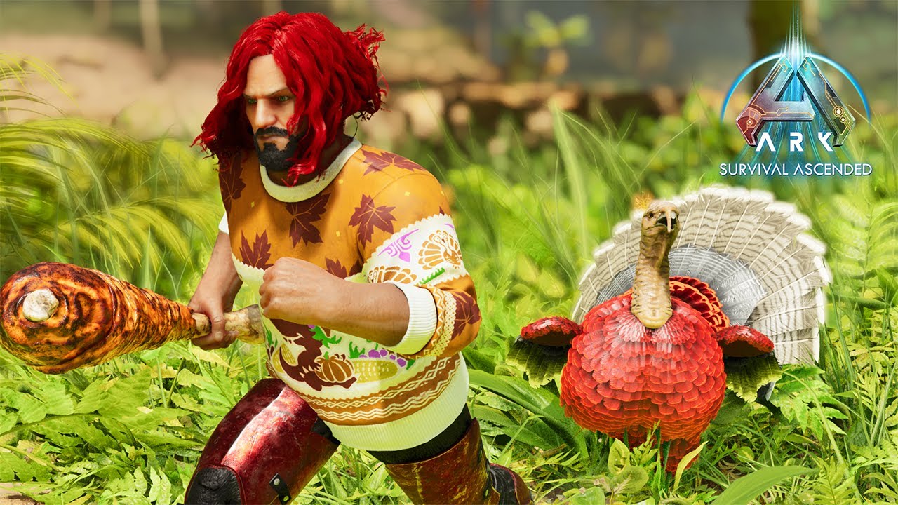 POLUJEMY NA INDYKI BY ZDOBYĆ SUPER RZECZY! | ARK SURVIVAL ASCENDED | [38]