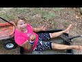 Country Girl Day at the Spa Mud Bath!