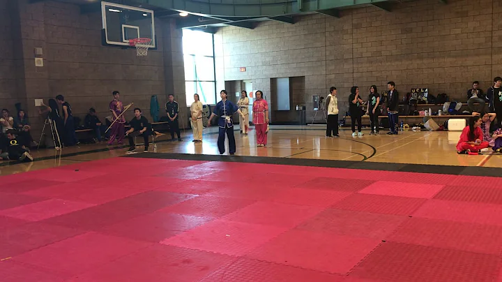 2019 Wushu Collegiates at UCI - Julia Lin - Int F JS