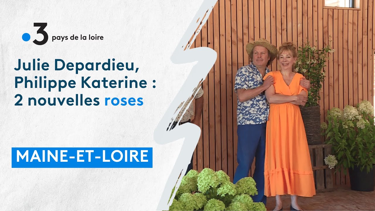 Julie Depardieu et Philippe Katerine : deux nouvelles roses