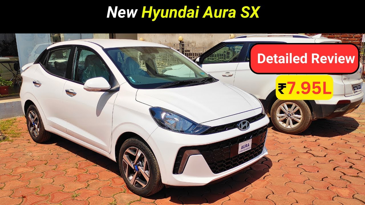 Hyundai Aura SX 2023 BS6.2 Aura 2023 Top Model Features Interior