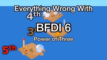 Everything Wrong with BFDI 6 | starnoah1