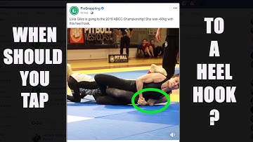 When should you tap to a heel hook? (Lachlan Giles)