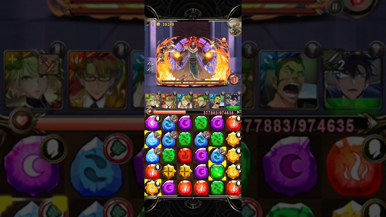 车猎人轻松通关合作地狱KIBA｜一次三成就 ★★★｜10回合｜荣耀的大咒术师 地狱级 卡勒凯坎【神魔之塔 x 我独自升级】【CC字幕解说】