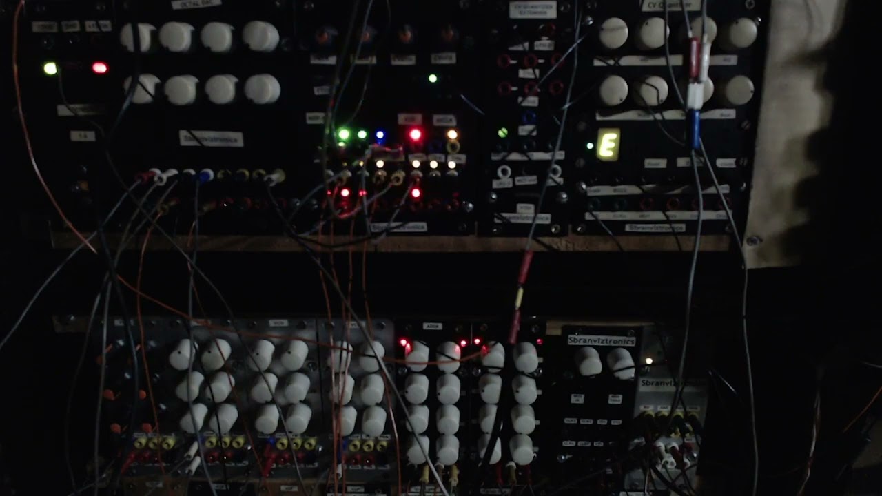 Homemade Modular Analog Synthesizer Saturday 20220423
