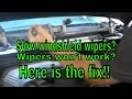 Chevy Silverado GMC Sierra windshield wiper fix