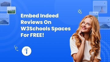 How to embed Indeed Reviews on W3Schools Spaces for FREE? #embed #indeed #w3schools #free