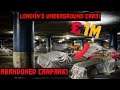 Exploring londons abandoned  hidden underground cars you wont believe what i found