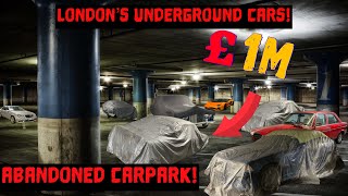 Exploring London’s Abandoned & Hidden Underground Cars!!! You Won’t Believe What I Found!!