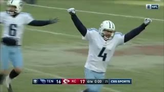 NFL Game Winning Field Goals