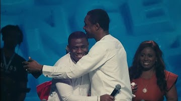 TESTIMONY JOE MINISTERING FINALLY FINALLY WITH PASTOR NATHANIEL BASSEY AT FEB HALLELUJAH CHALLENGE