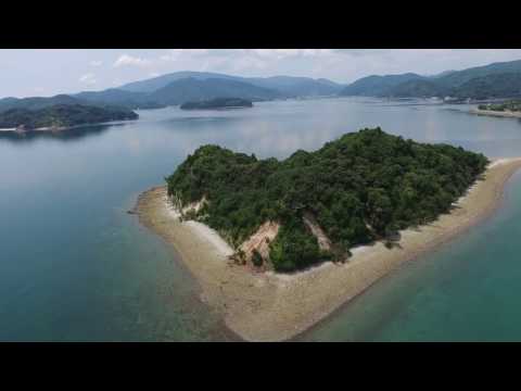 広島県安芸津町小芝島《ハートアイランド》ドローン空撮