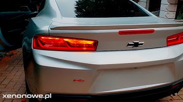 Chevrolet Camaro SS (SuperSport) sequential tail lights with abmer turn signal - EU