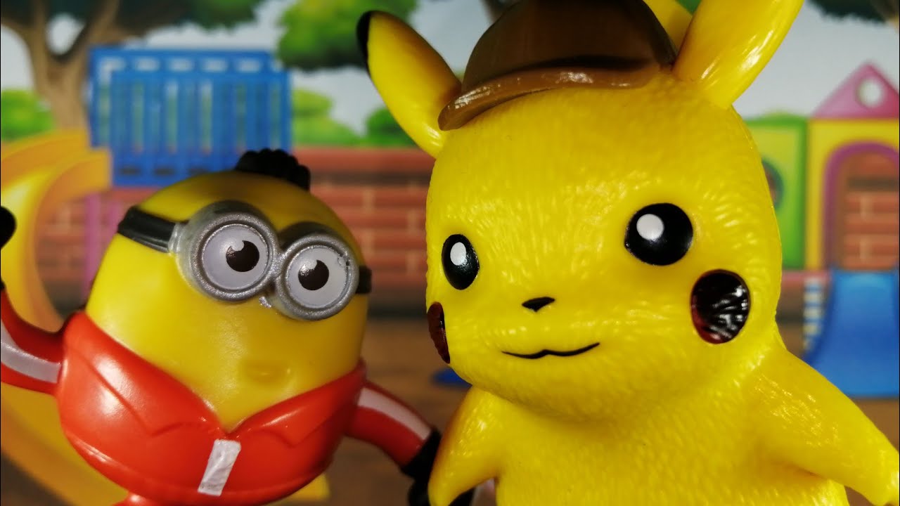 Пикачу и Миньоны. Мультики для детей. Халк мультик. Мультфильм про ...