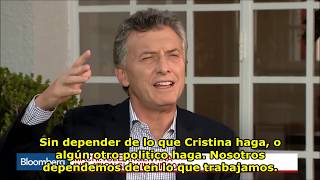 Entrevista en inglés a Mauricio Macri subtitulado - President of Argentina interview