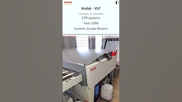 Used CTP Systems Machine | Kodak - VLF for SALE @Machinedalal