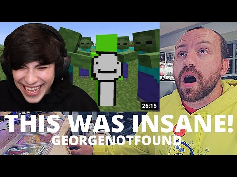 THIS WAS INSANE! GeorgeNotFound Minecraft, But Mobs Try And Kidnap My Friends… (REACTION!) 25K SUB