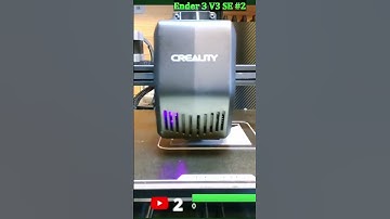 a used ender 3 v3 se still prints a pretty good first layer  #3dprinter #3dprinting #ender3v3se