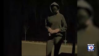 Vandal caught on camera targeting Tesla in Maine