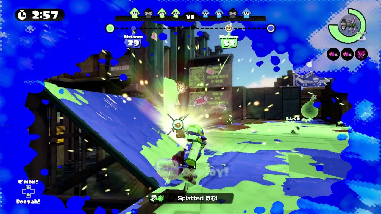 Splatoon: Ranked Match - Blaster - Camp Triggerfish - YouTube