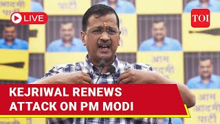 LIVE | Kejriwal's Fiery Attack On PM Modi; Reveals What Happened Inside Tihar Jail