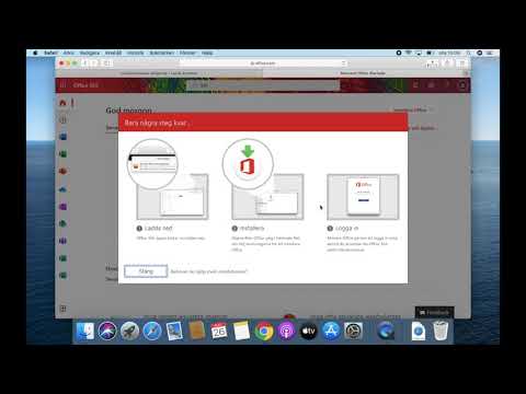 Hur du installerar office (även outlook) på Mac i Lunds kommun