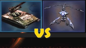 Artillery vs Scrin Tripod