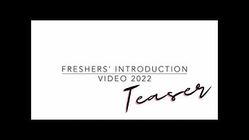 Teaser - Freshers