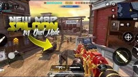 1 vs 1 Duel Mode | SALOON MAP  CODMOBILE