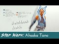 Star Wars: Ahsoka Tano (speedpainting)