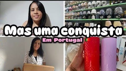 ✨💕MAS UMA CONQUISTA AQUI EM PORTUGAL 🇵🇹/PINTEI MEUS CABELOS /COMPREI O QUE EU MAS QUERIA/#deusébom