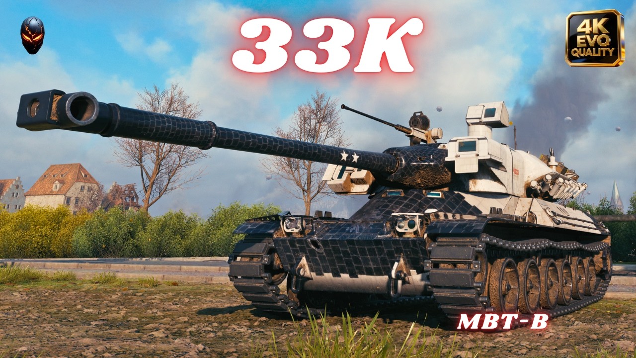33K Damage 3x MBT-B 13K - 11 Kills & 10K - 7 Kills & 10K  World of Tanks #wot