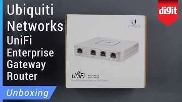 Ubiquiti Networks UniFi Enterprise Gateway Router With Gigabit Ethernet Unboxing