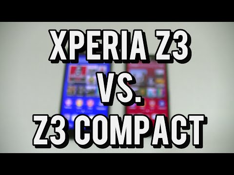 Comparatif Sony Xperia Z3 vs Sony Xperia Z3 Compact