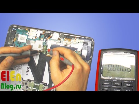 НЕ Заряжается GALAXY NOTE 10.1 (ПОСЛЕ СЕРВИСА)