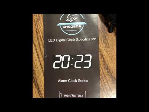 CHKOSDA Huge Display Countdown Clock